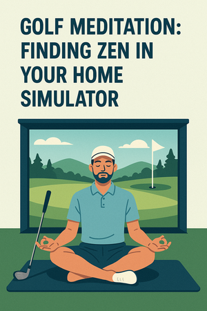 Golf Meditation: Finding Zen in Your Home Simulator
