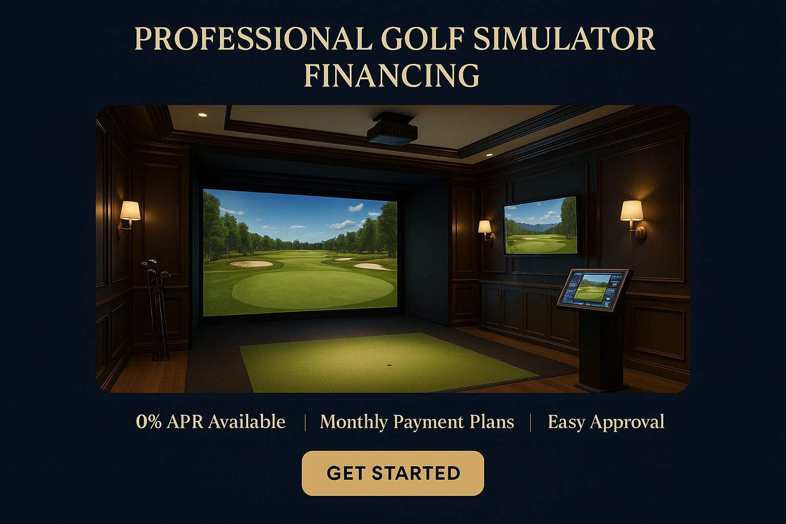 How to Finance a Golf Simulator: Your Complete 2025 Guide