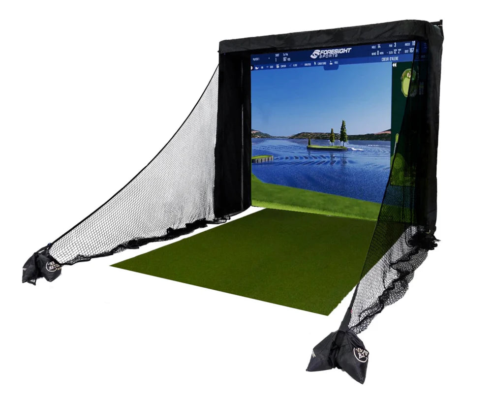 The Net Return Simulator Bay 10 - Professional Golf Simulator Enclosure System