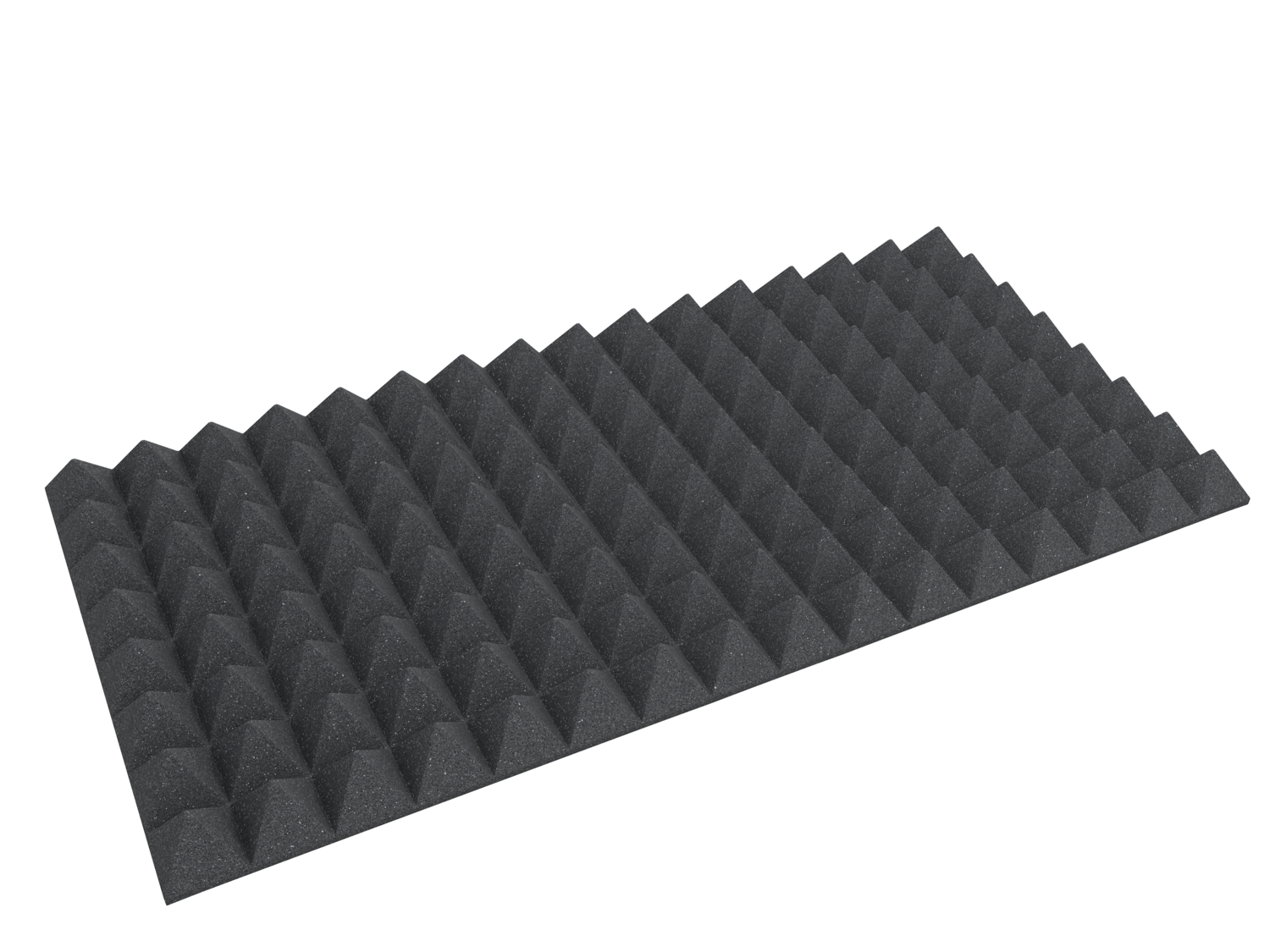 3 Inch Acoustic Foam Pyramid Style Panels - 13 Color Options