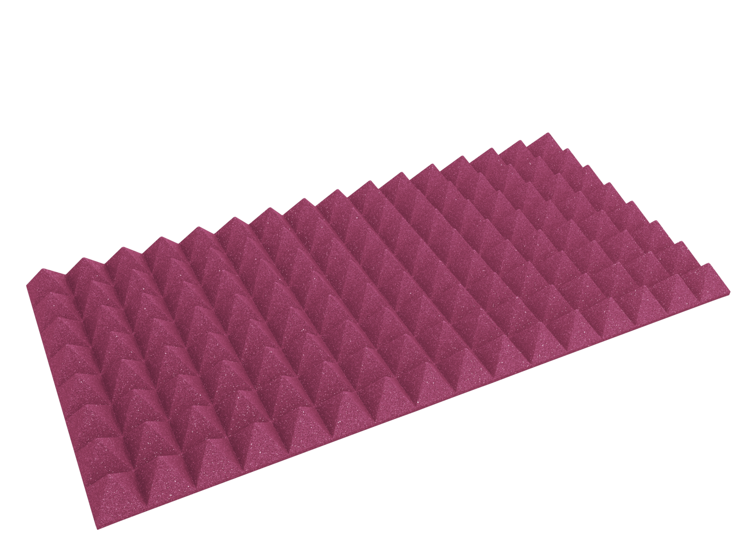 3 Inch Acoustic Foam Pyramid Style Panels - 13 Color Options