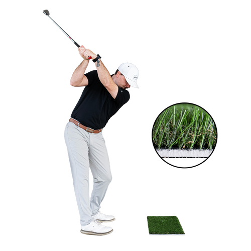 Super Tee Golf Hitting Mat (Shock-Absorbent Foam Base)
