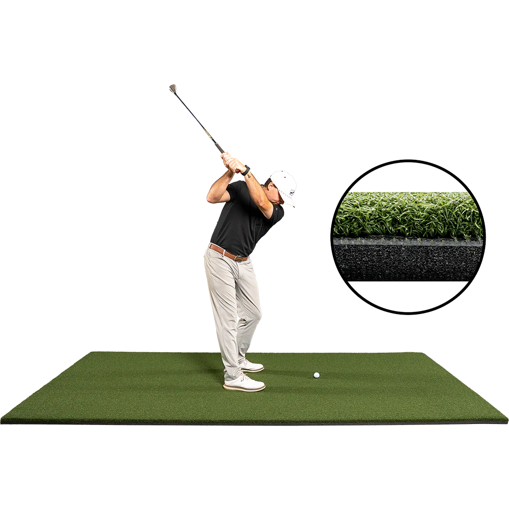 Super Tee Golf Hitting Mat (Shock-Absorbent Foam Base)
