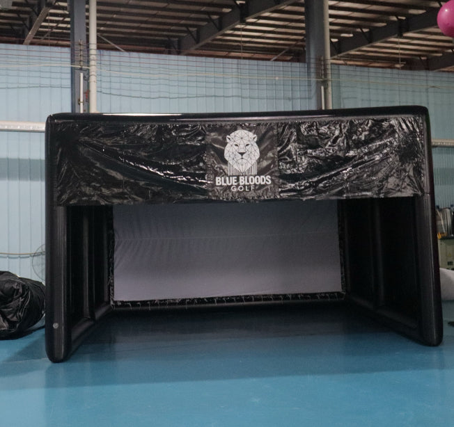 Blue Bloods Golf 16x16 Fixed Air Inflatable Simulator Enclosure