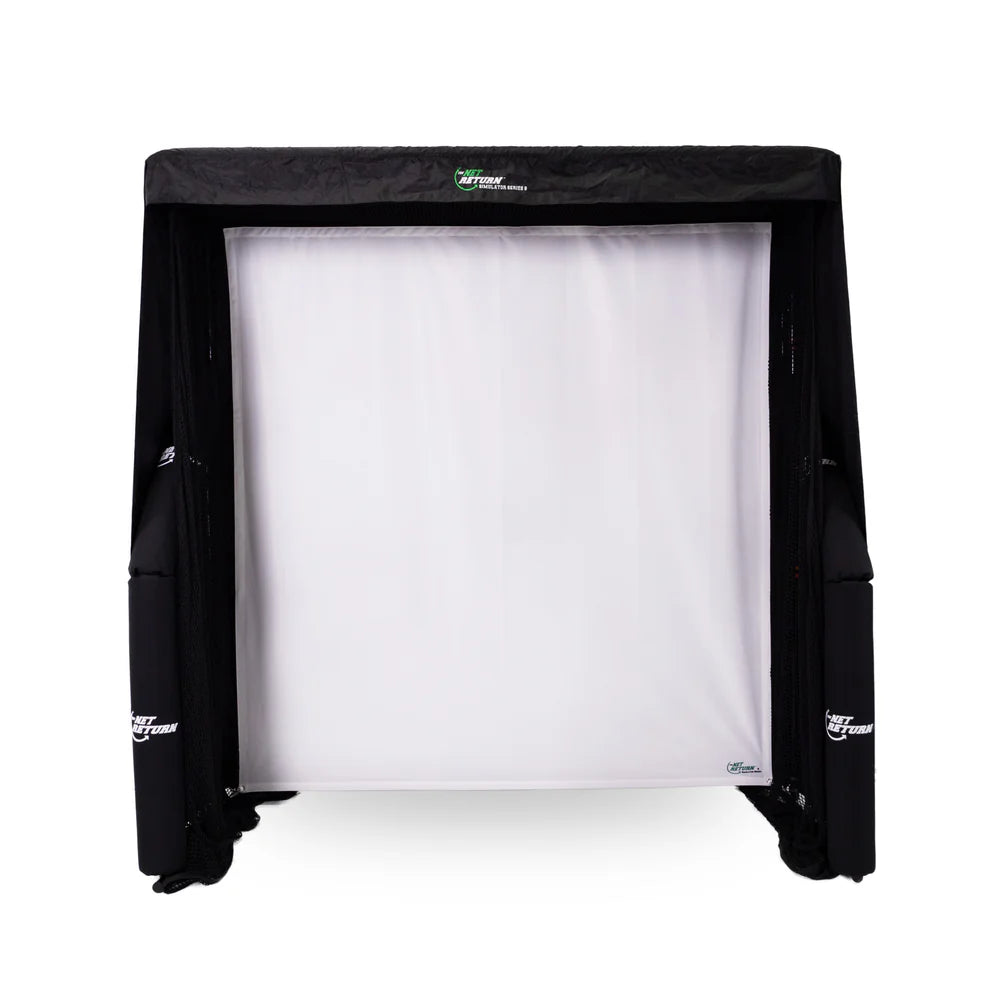 The Net Return Simulator Bay 8 - Premium Golf Simulator Enclosure System