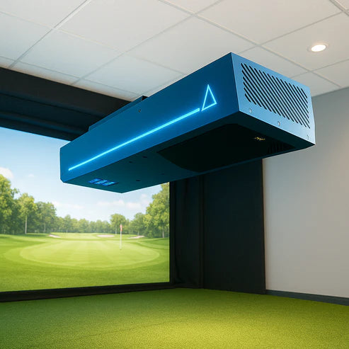 TruGolf Apogee Golf Simulator with Elite 10x10 Enclosure & InFocus Nemesis Projector