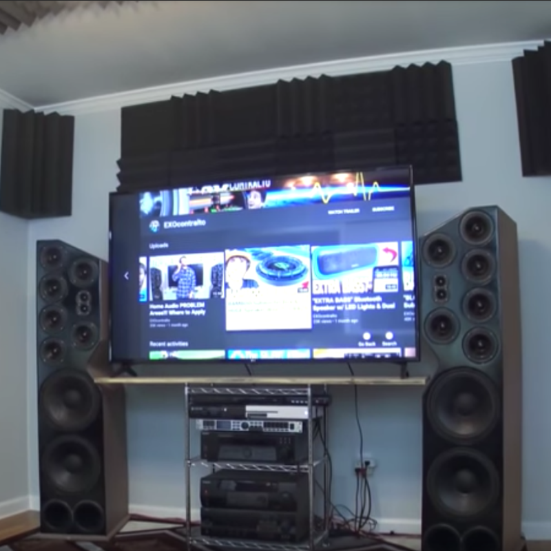 Home Theater Acoustic Foam Bundles by EXOcontralto