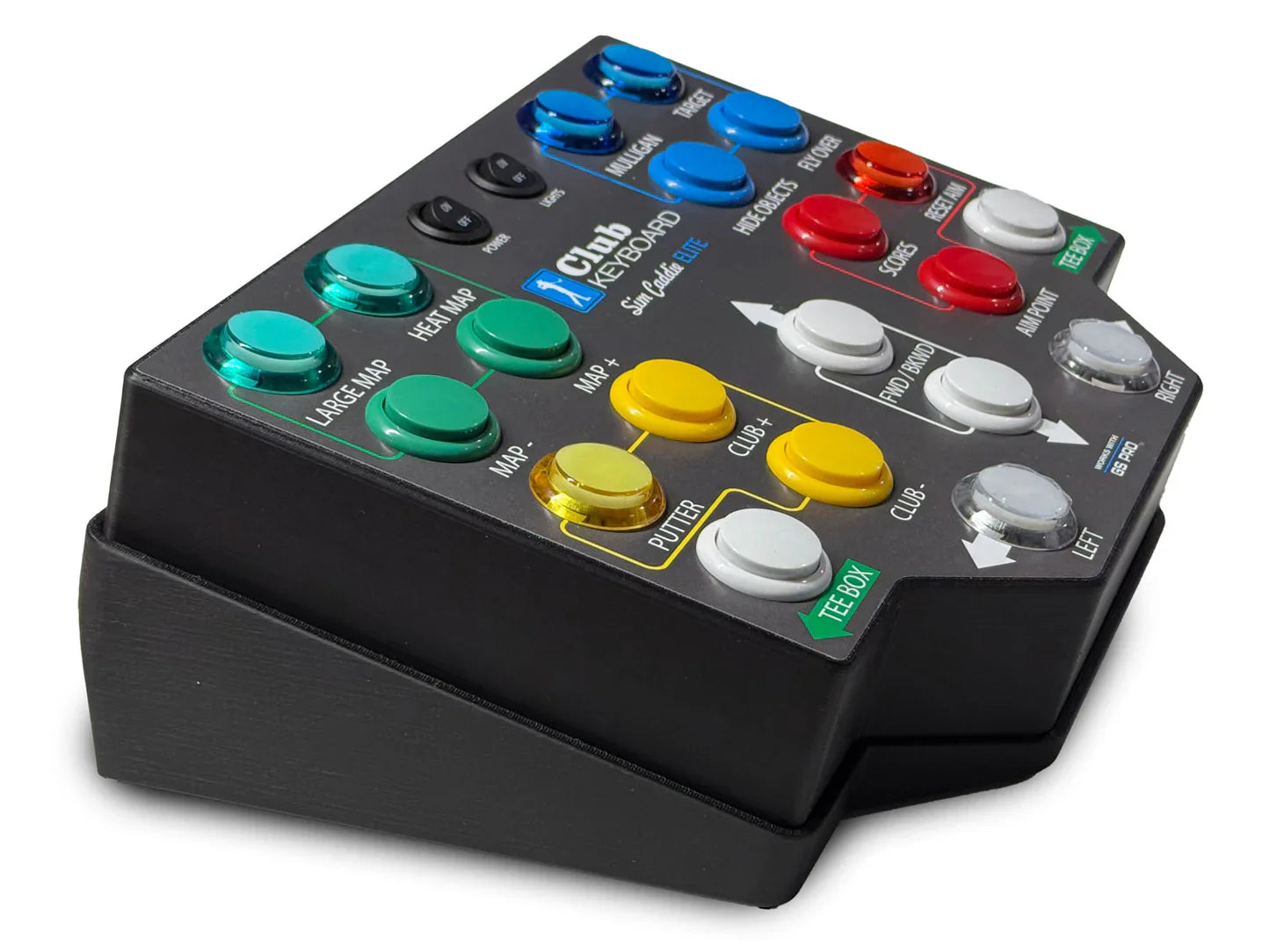 Elite 2 GSPro Wireless Controller (Elite Sim Golf Edition) by Club Keyboard