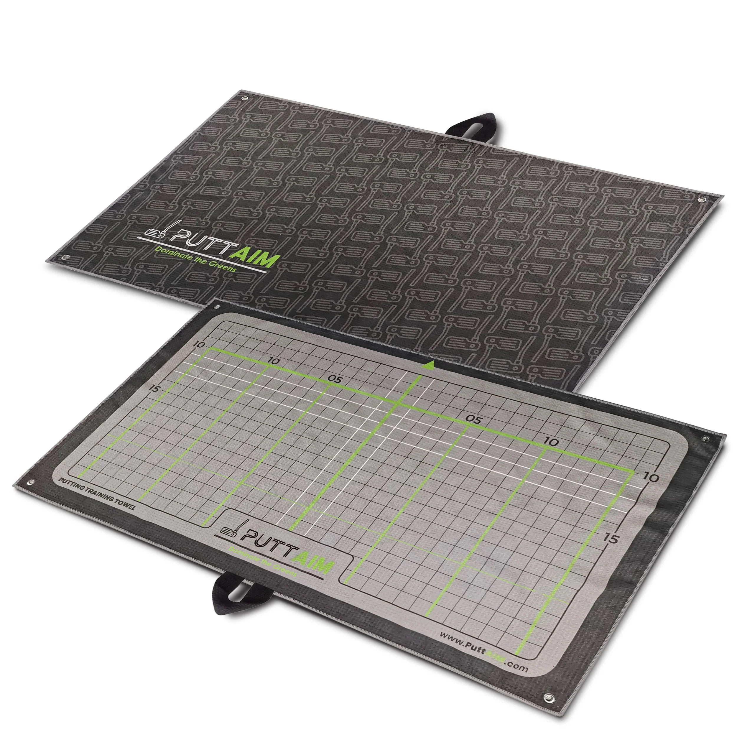 PuttAim Training Towel – The Ultimate Putting Alignment Guide