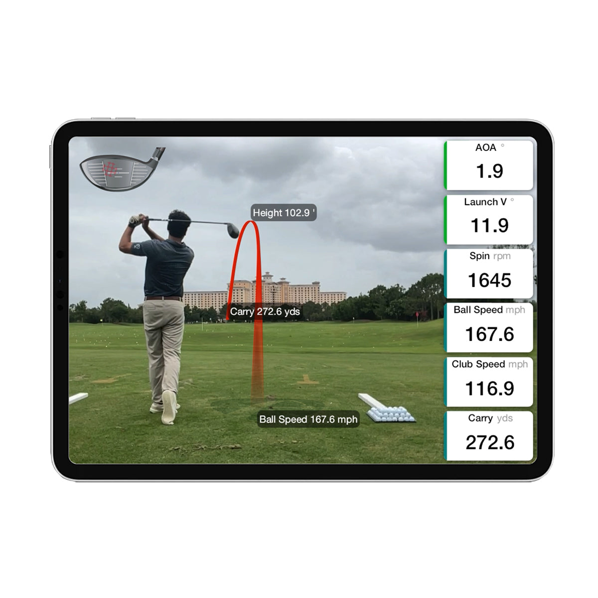 FlightScope Face Impact Location – Precision Clubface Feedback for Mevo+