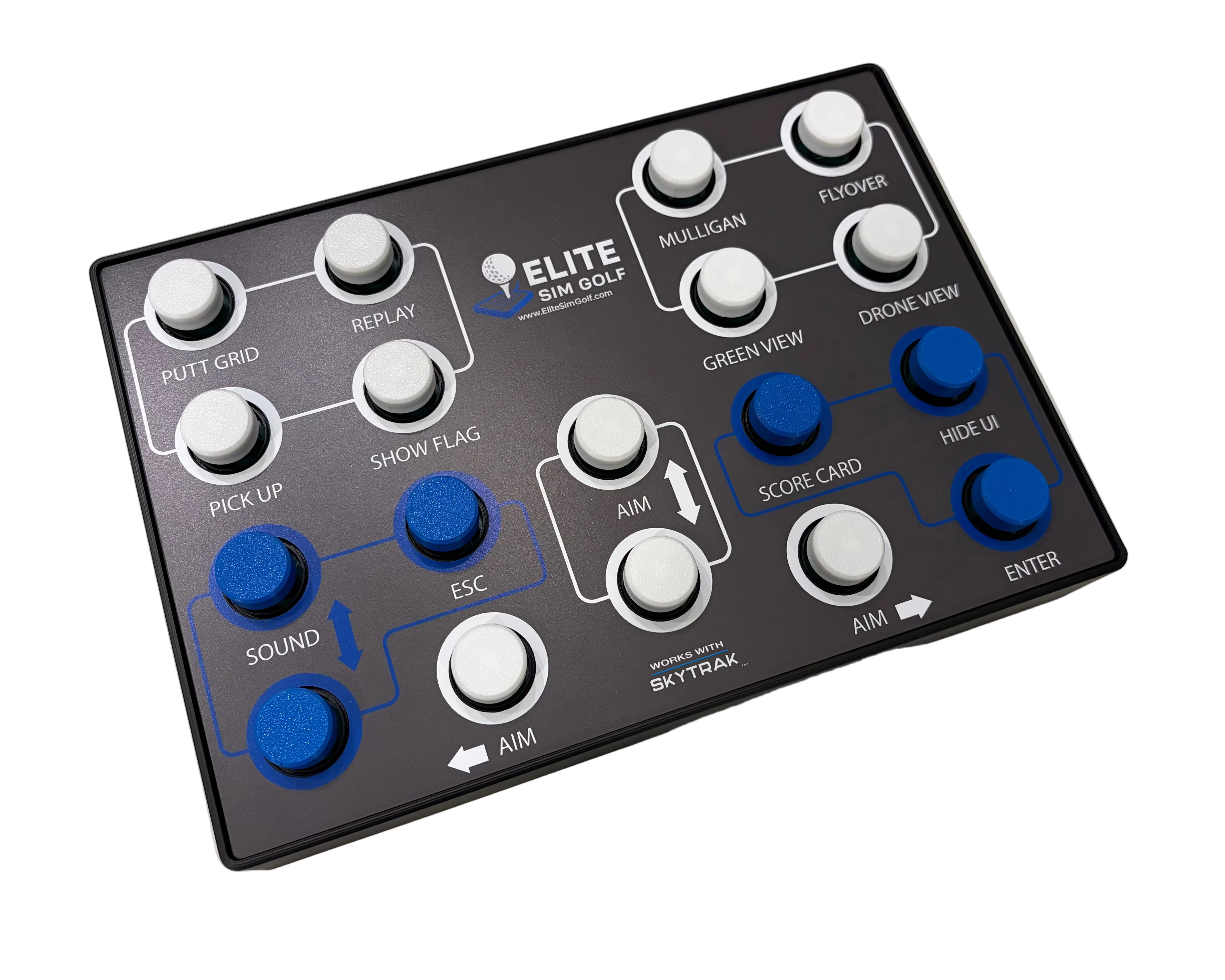 Classic 2 SKYTRAK Wired Controller (Elite Sim Golf Edition) by Club Keyboard