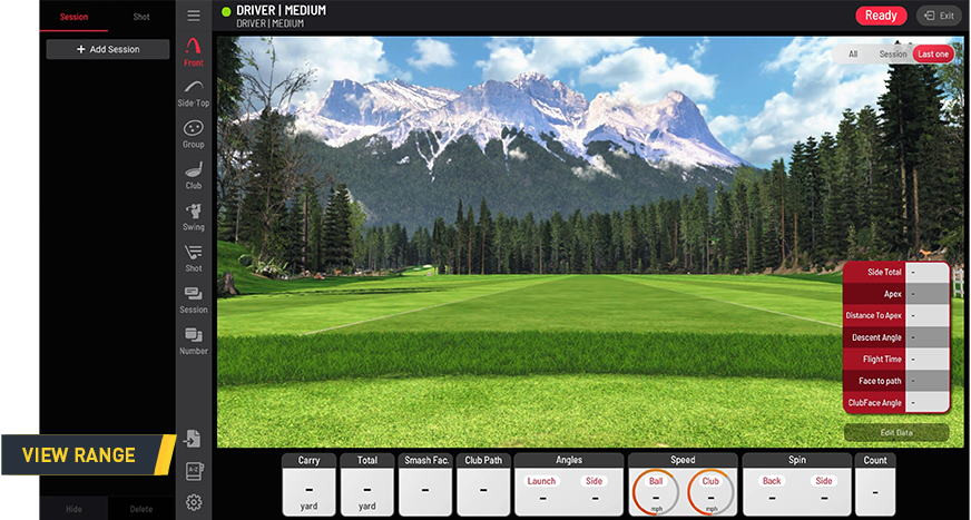 Uneekor EYE XO2 Golf Launch Monitor & Simulator – Ceiling-Mounted, Tour-Level Data