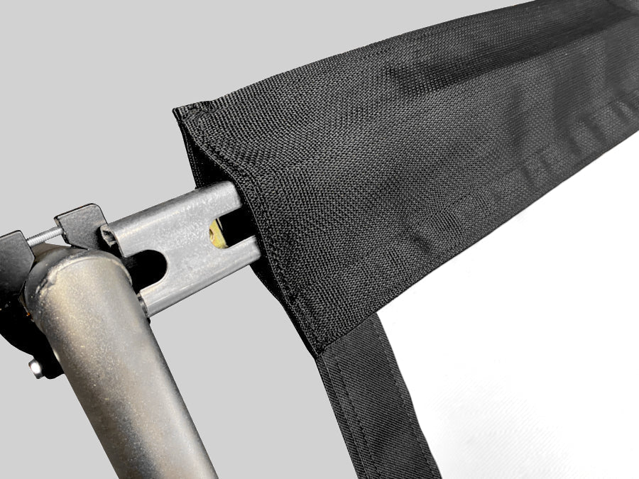 Gray Triple Layer Golf Impact Screen – Premium Indoor Golf Simulator Screen