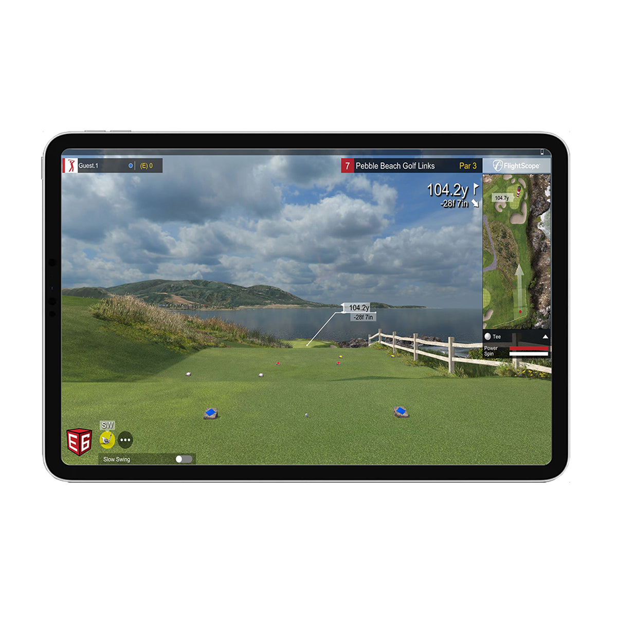 FlightScope Mevo+ Launch Monitor – Portable Golf Simulator & Data Tracker