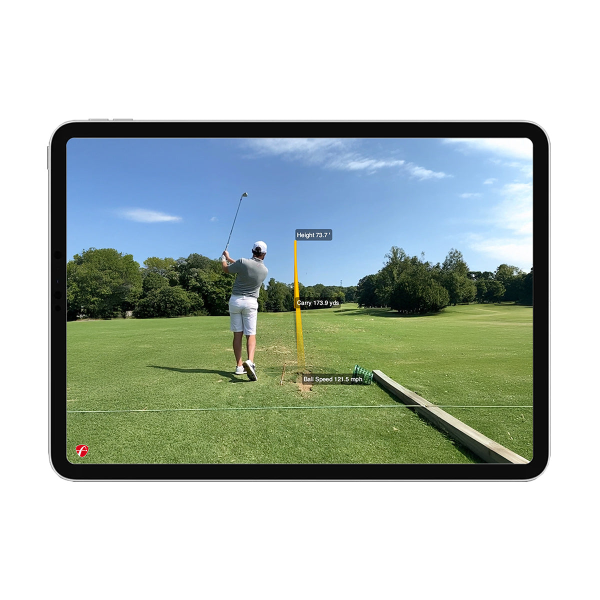 FlightScope Mevo+ Launch Monitor – Portable Golf Simulator & Data Tracker