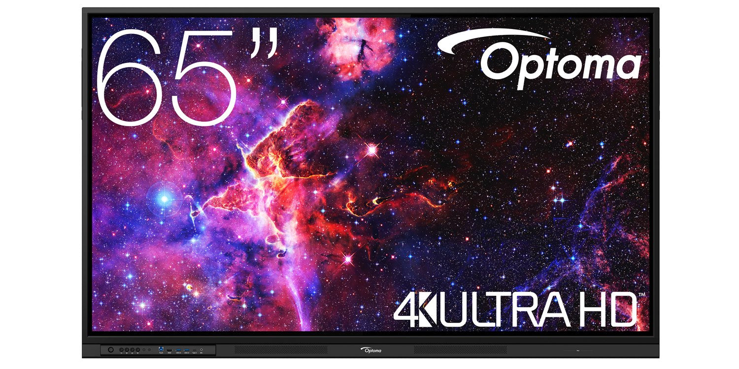 Optoma RK Interactive Touchscreen Displays (65”, 75”, 86”) | 4K Collaboration