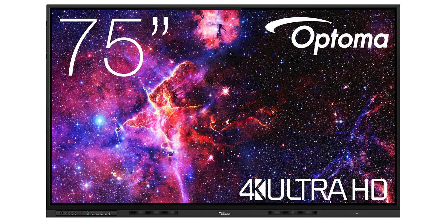 Optoma RK Interactive Touchscreen Displays (65”, 75”, 86”) | 4K Collaboration
