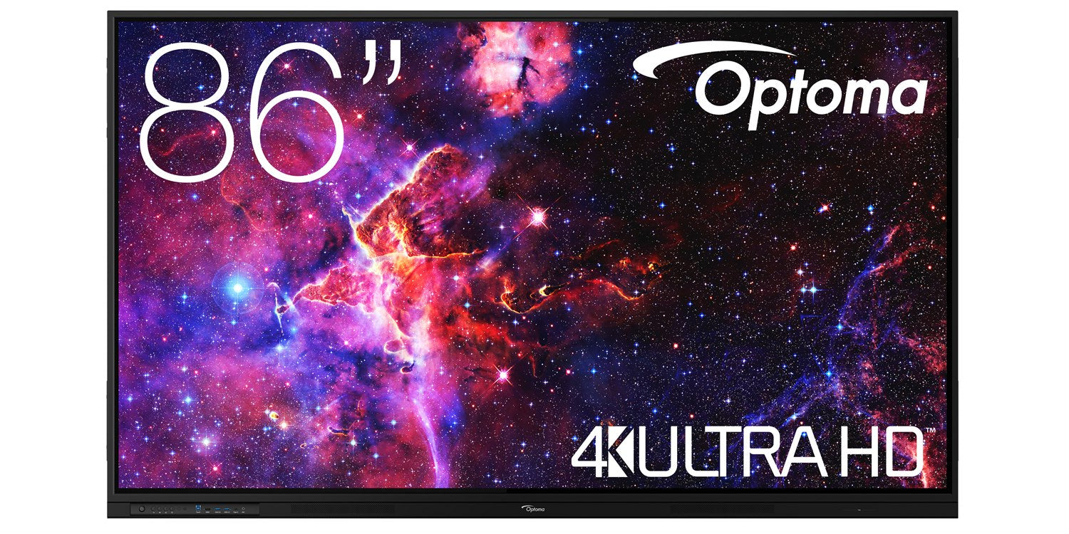 Optoma RK Interactive Touchscreen Displays (65”, 75”, 86”) | 4K Collaboration