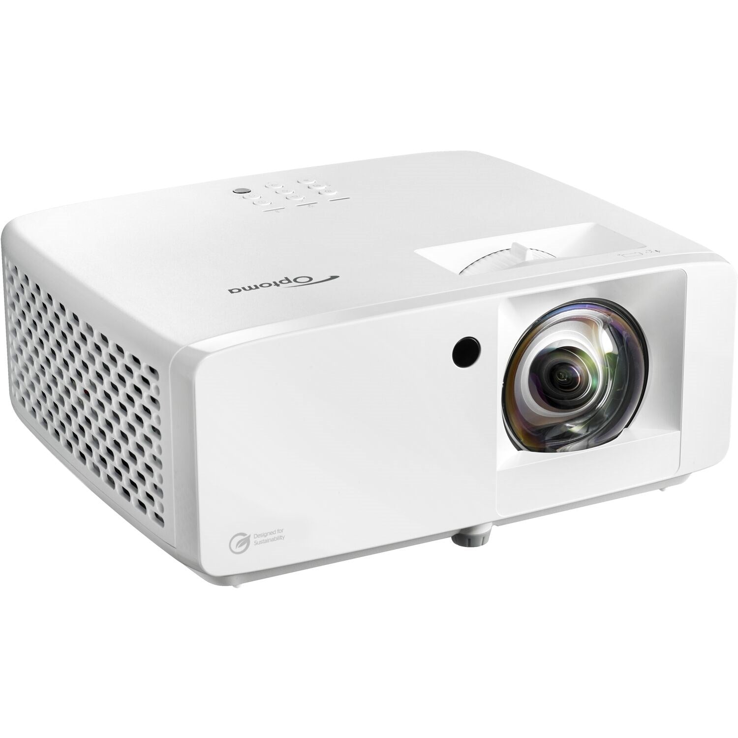 Optoma ZH450ST Short Throw Laser Projector – 1080p, 4200 Lumens, Golf Simulator Ready