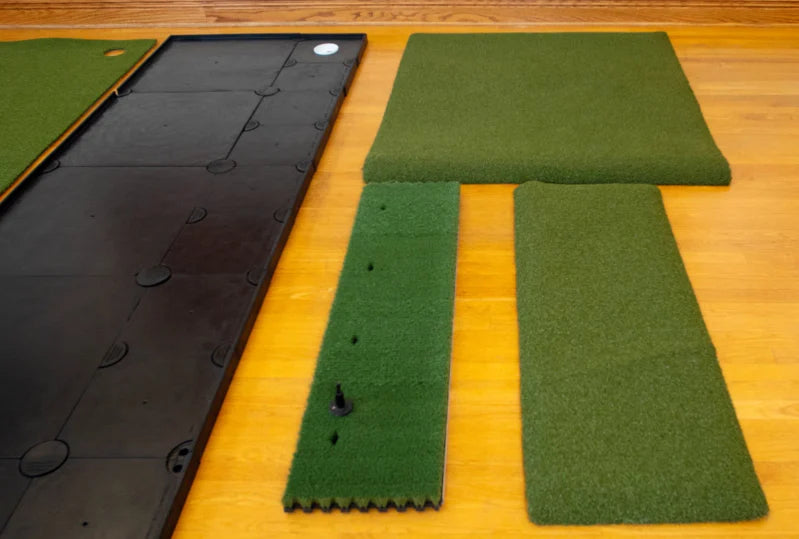 The Net Return Platinum Turf - Ultra-Premium Golf Simulator Hitting Surface