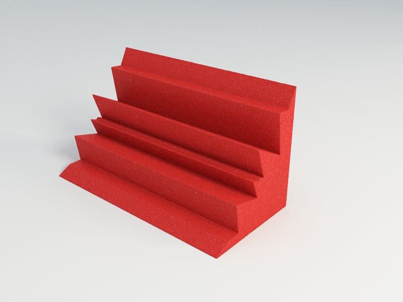 Acoustic Foam Bass Traps - 12x12x24 Inch - 13 Color Options