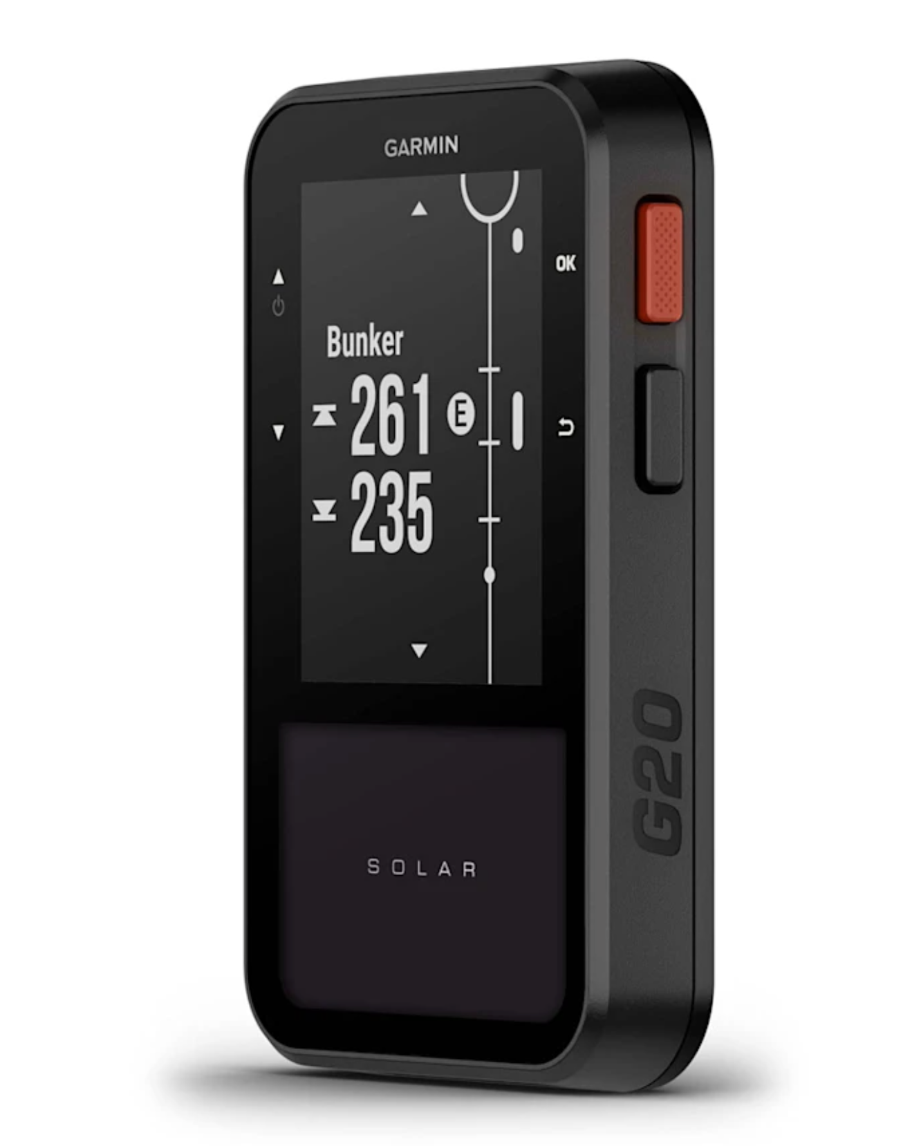 Garmin Approach G20 Solar GPS Golf Handheld – Sun-Powered Golf GPS