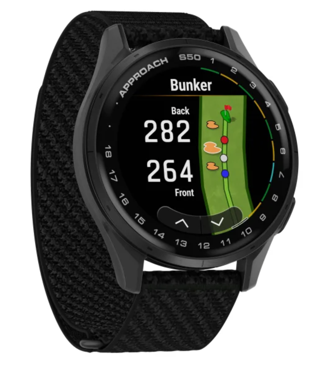 Garmin Approach S50 GPS Golf Smartwatch – Premium Golf Tracking, Performance Insights & Everyday Wear