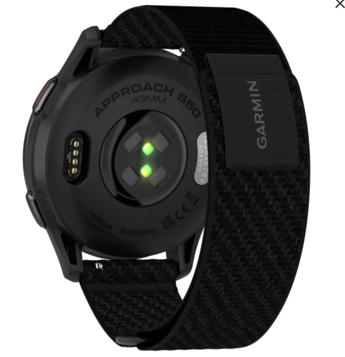 Garmin Approach S50 GPS Golf Smartwatch – Premium Golf Tracking, Performance Insights & Everyday Wear