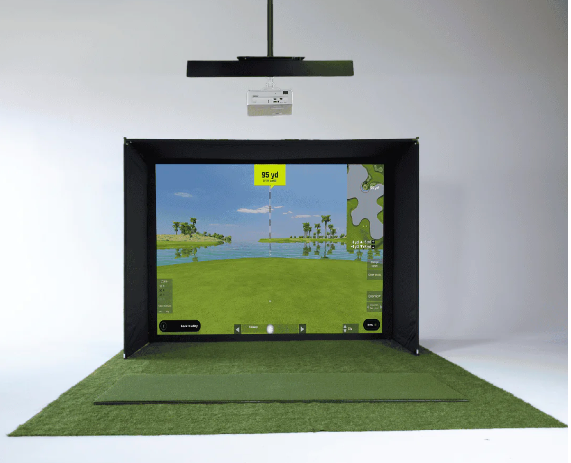Simulator Rough Golf Insert RSG Pro | Studio Bundle – Complete Golf Simulator Package