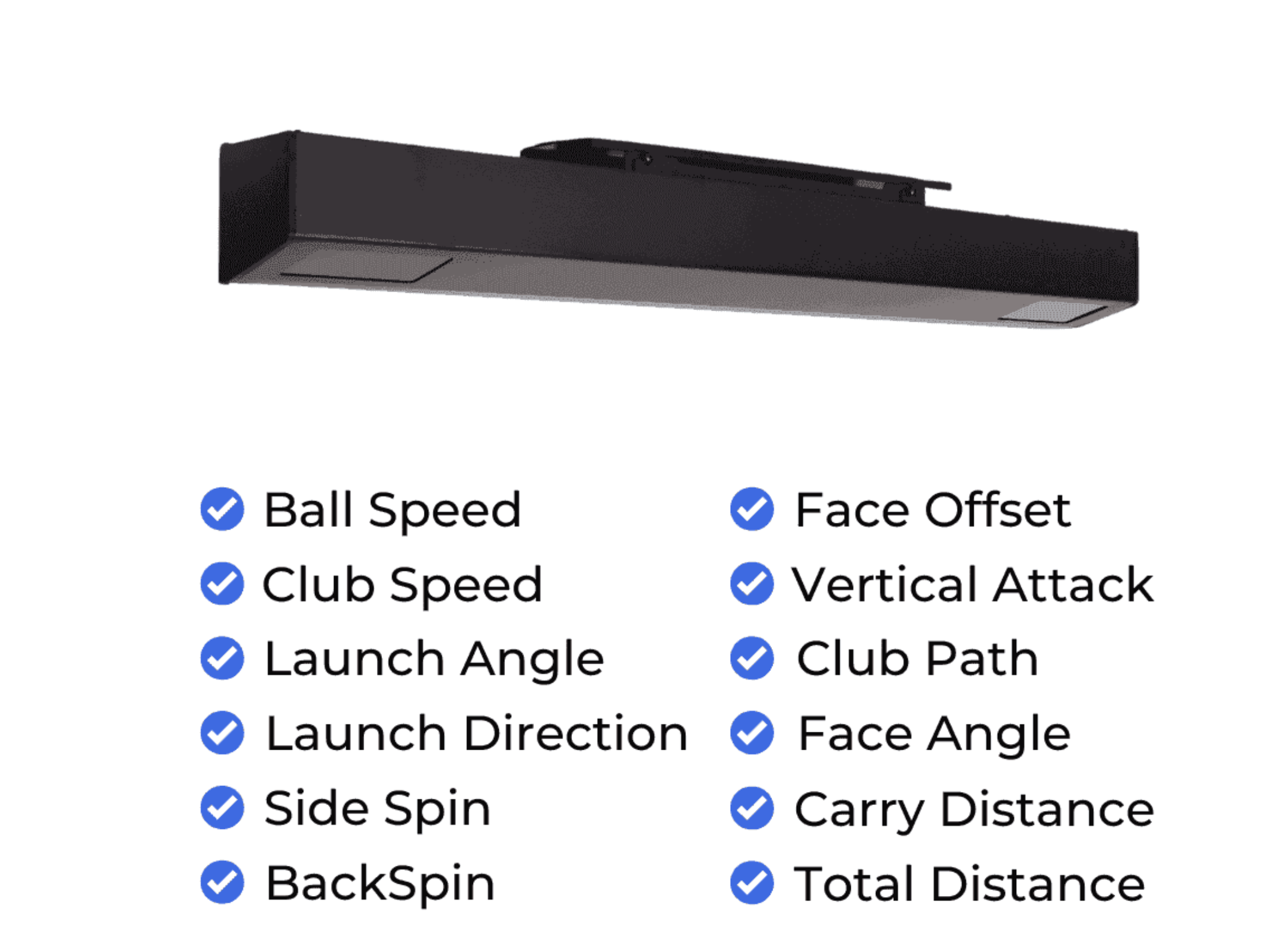 Red Stakes Golf Pro Launch Monitor| Pro-Grade Accuracy & Spin Logic™
