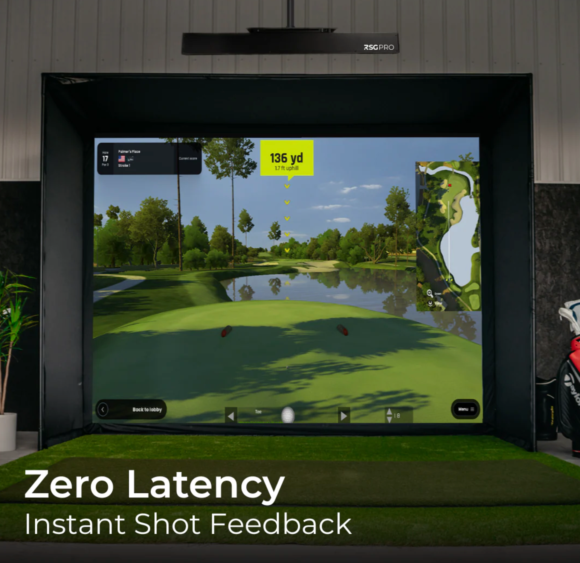 RSG Pro | Studio Bundle – Complete Golf Simulator Package