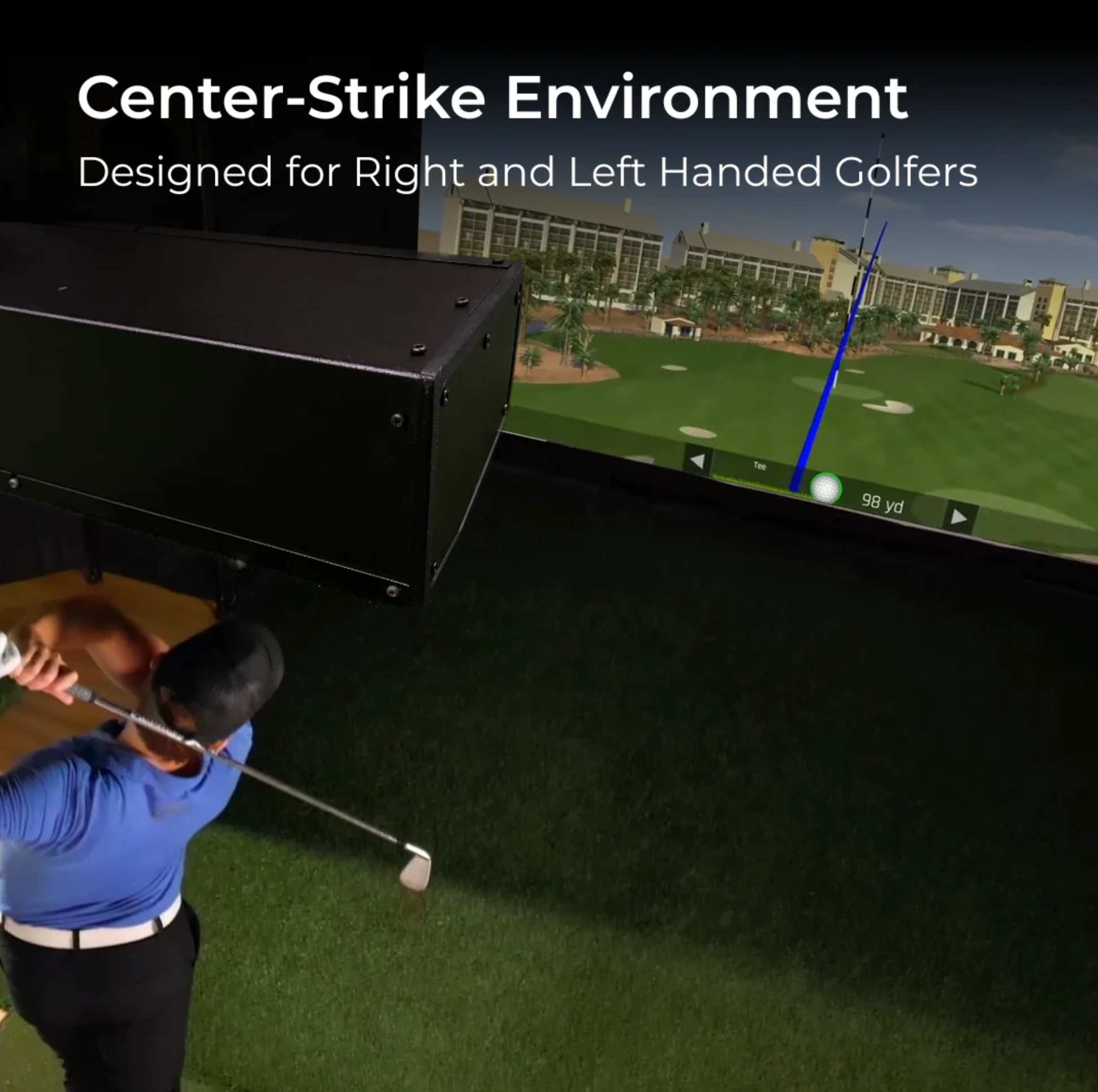 RSG Pro | Studio Bundle – Complete Golf Simulator Package