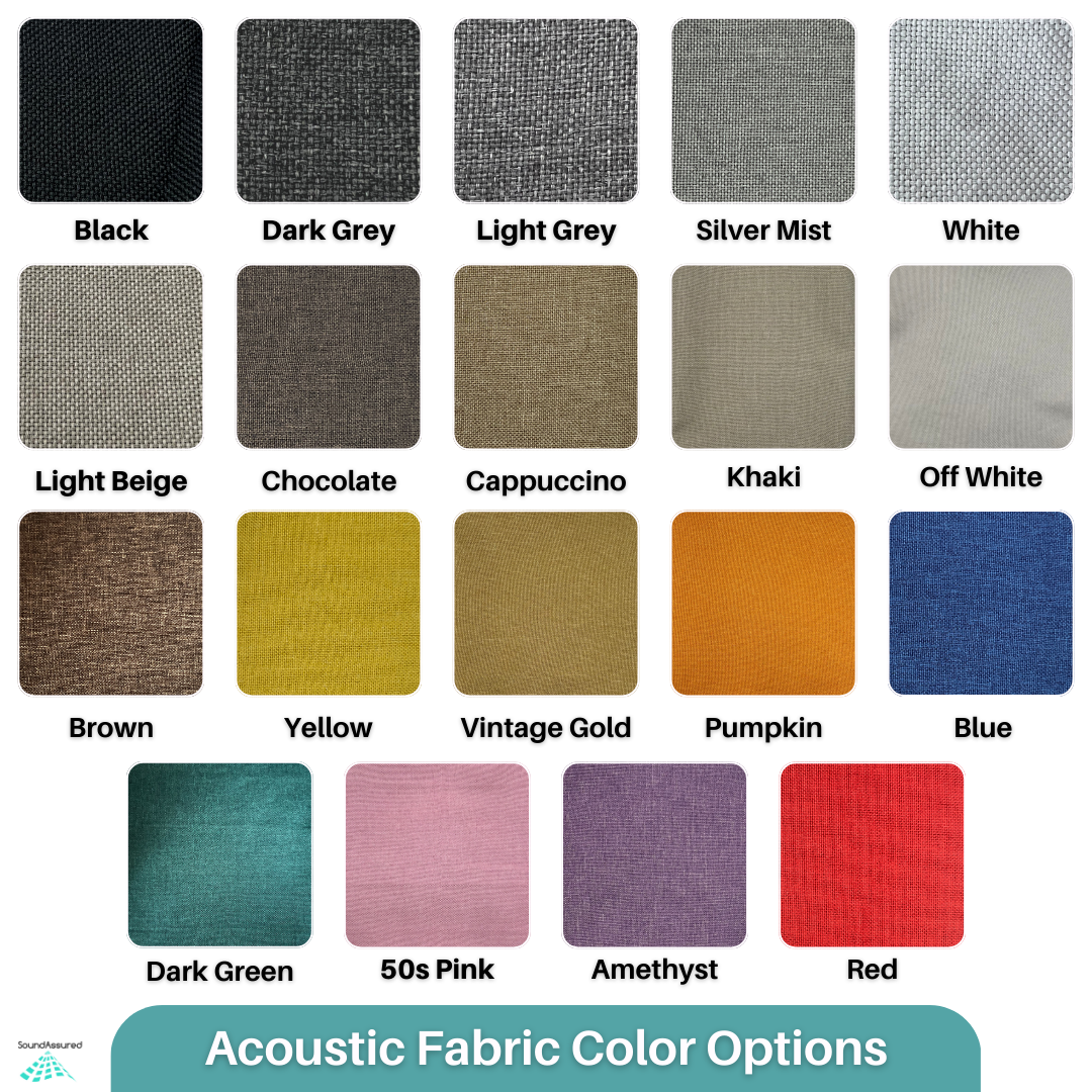Fabric Wrapped Acoustic Panel | Sound Absorbing Panel For Walls Or Ceilings