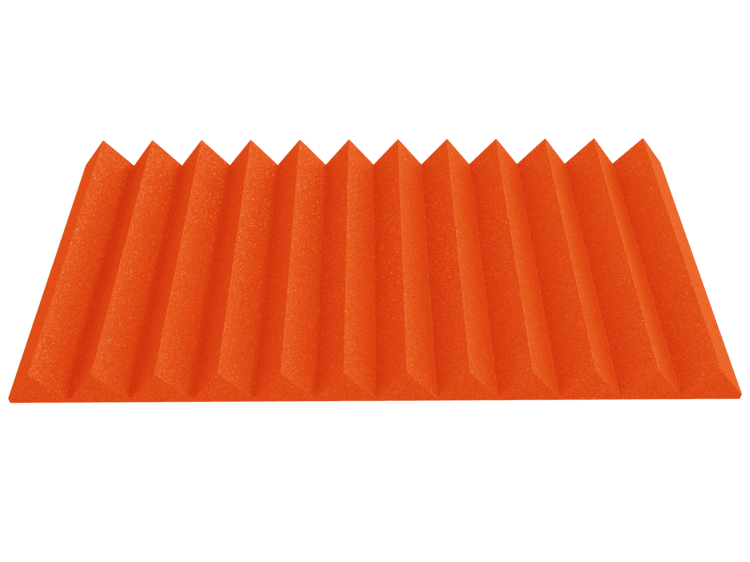 4 Inch Acoustic Foam Wedge Style Panels - 13 Color Options