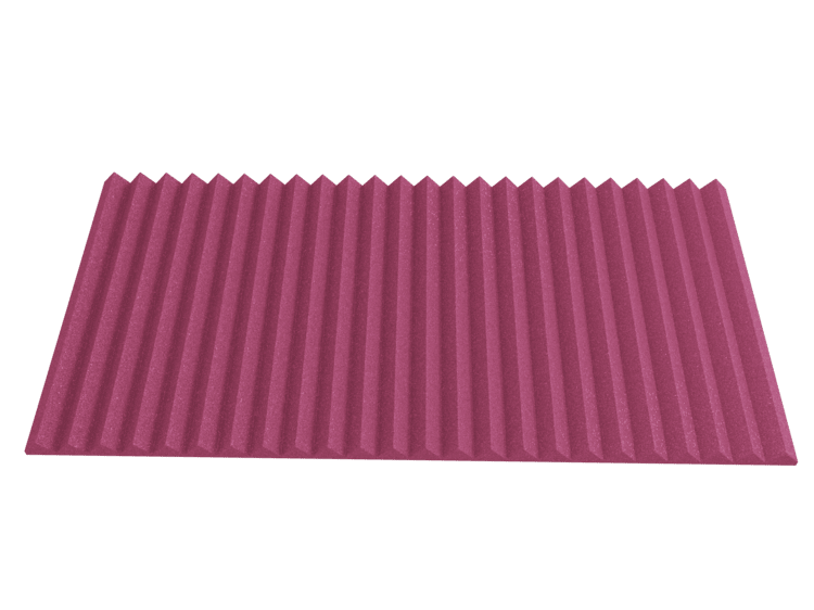 2 Inch Acoustic Foam Wedge Style Panels - 13 Color Options