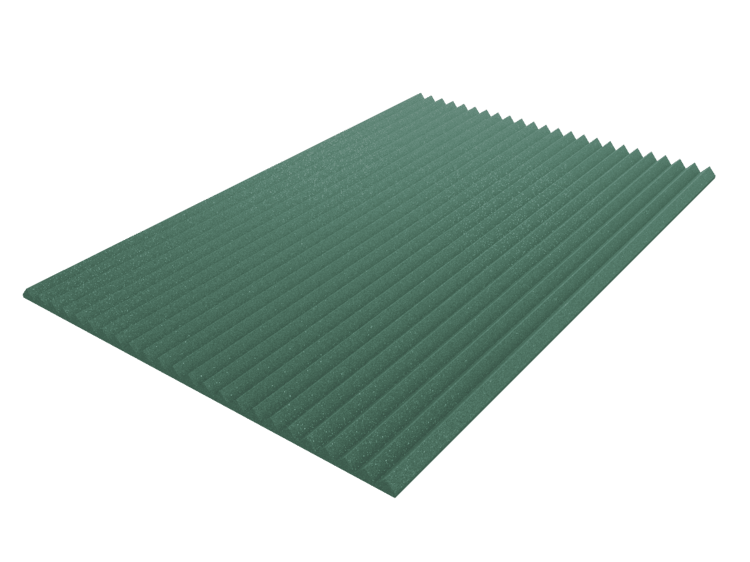 2 Inch Acoustic Foam Wedge Style Panels - 13 Color Options