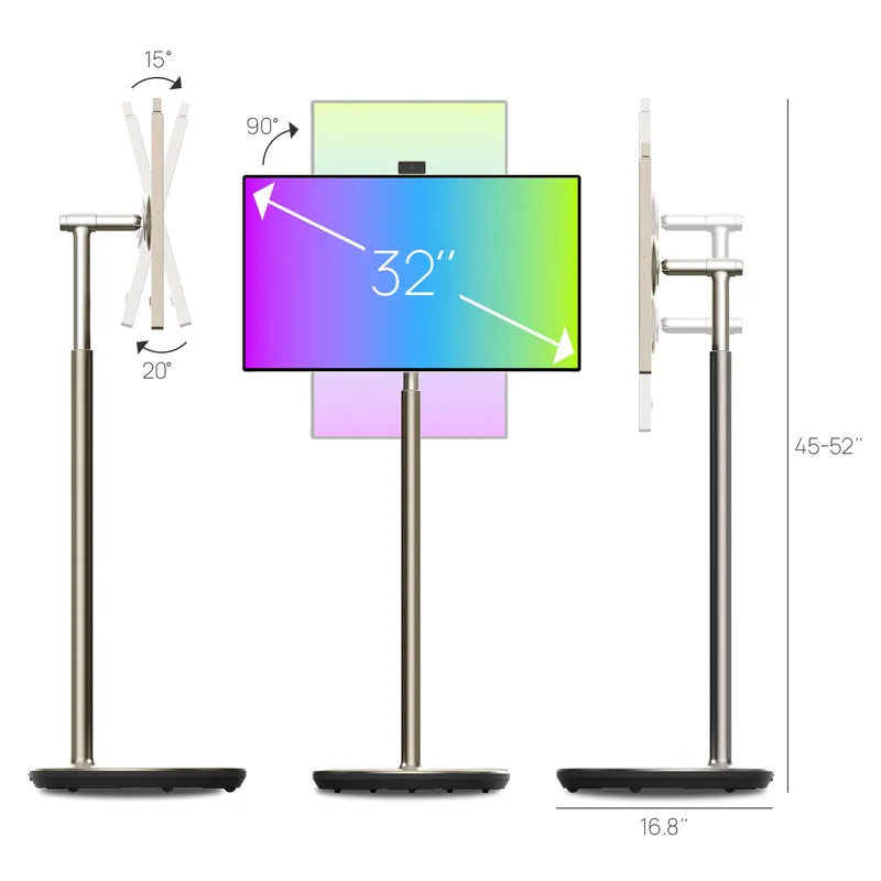 VTI 32-Inch Portable Touchscreen Monitor – The Ultimate Display for Golf Simulators and On-the-Go Coaching