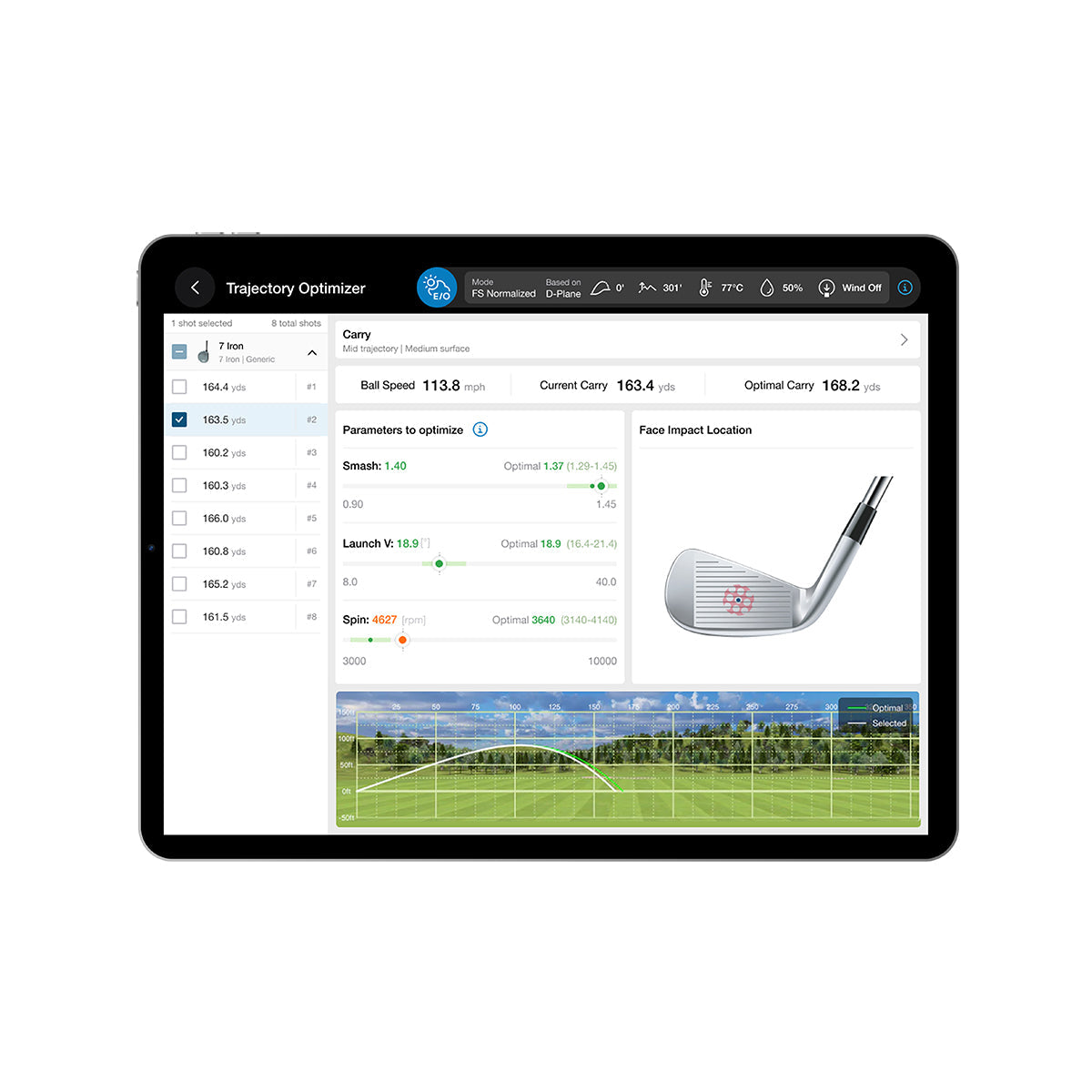 FlightScope X3C Launch Monitor – Elite Radar Tracking for Coaches & Professionals