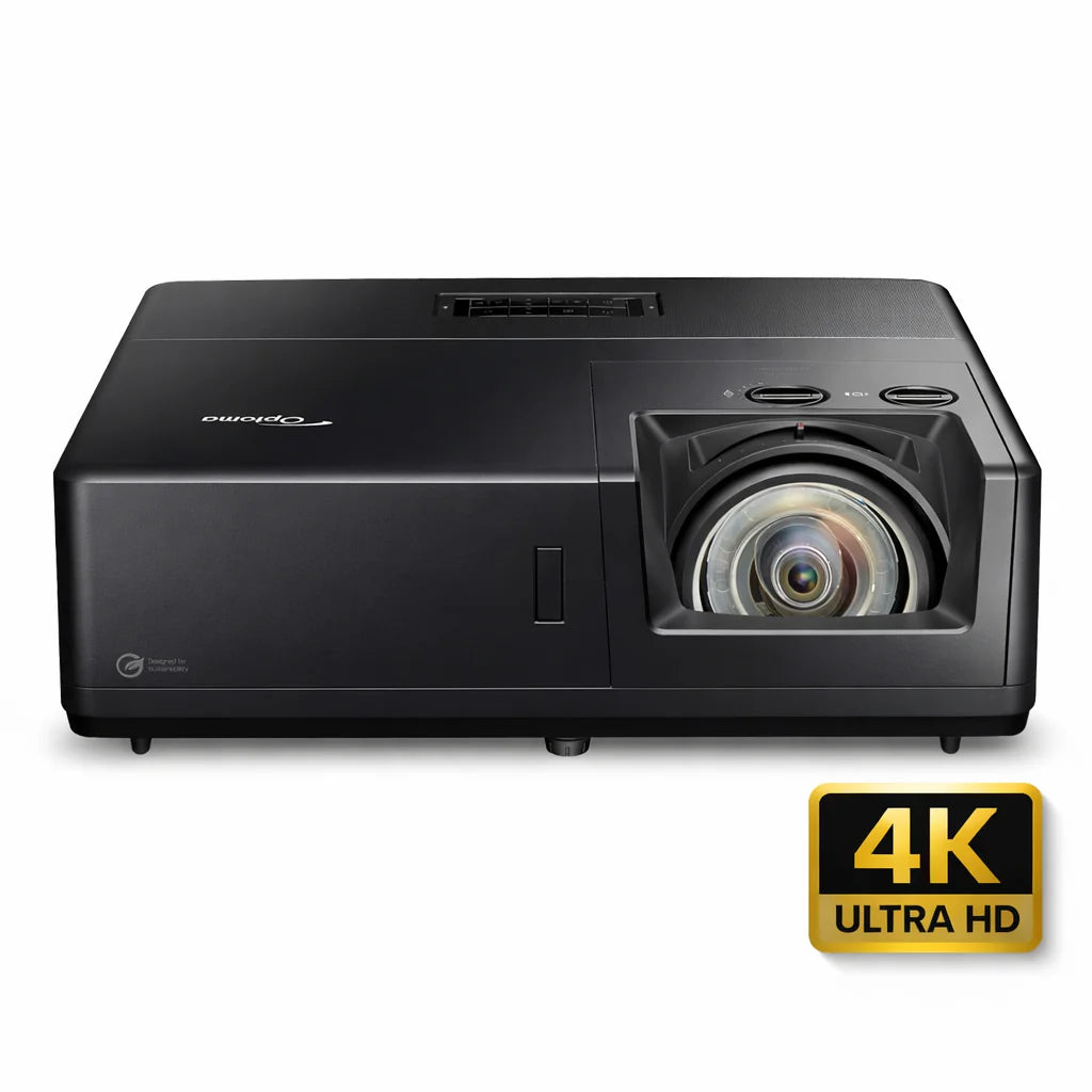 Optoma ZK608TST 4K UHD Laser Projector (6,000 Lumens) | Short Throw