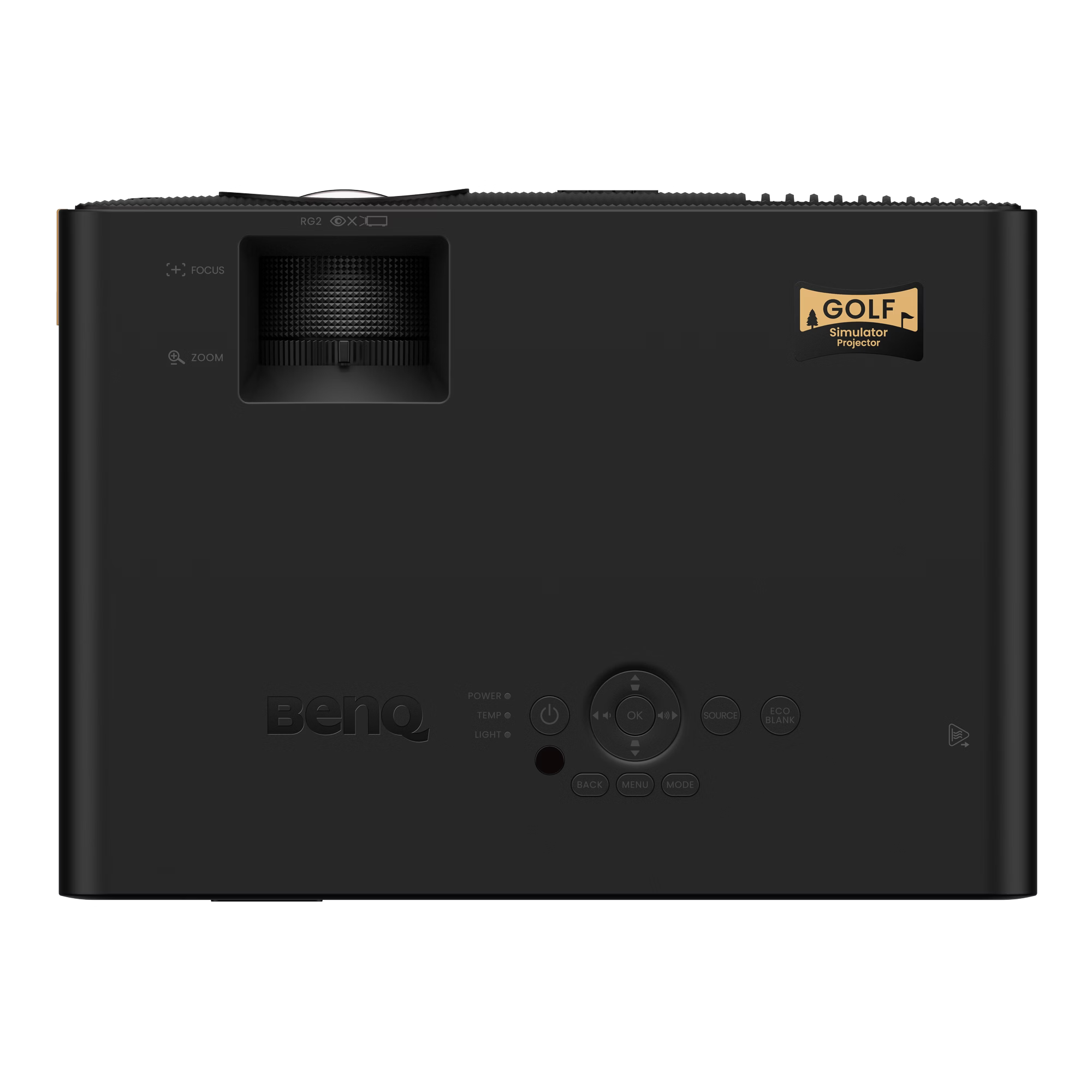 BenQ AH30ST 3000-Lumen Short Throw 1080P LED Golf Simulator Projector
