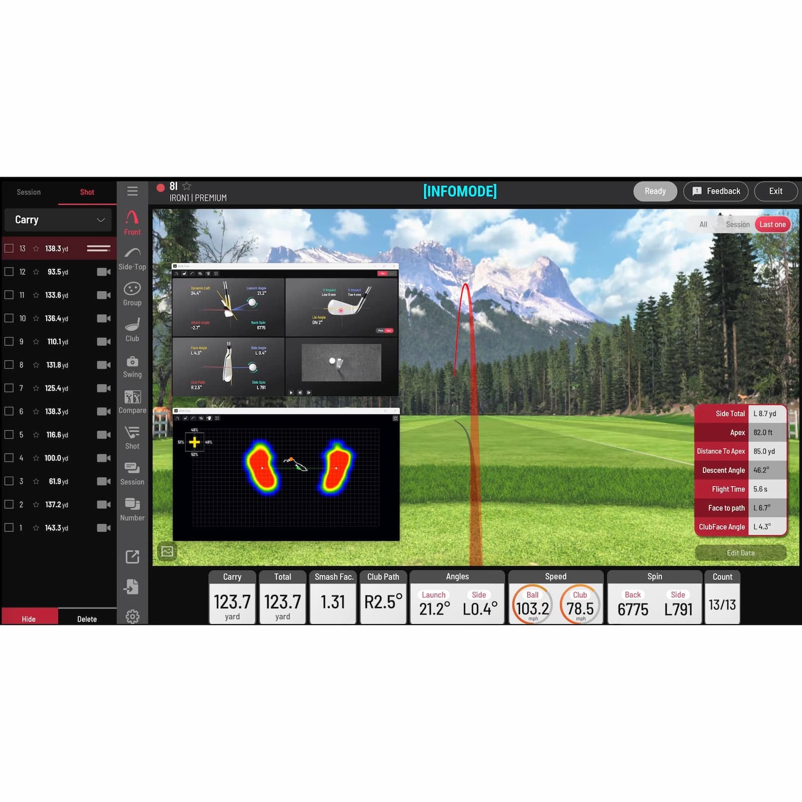 Uneekor Balance Performance Optix Package – Swing Optix Cameras + Balance Optix Mat