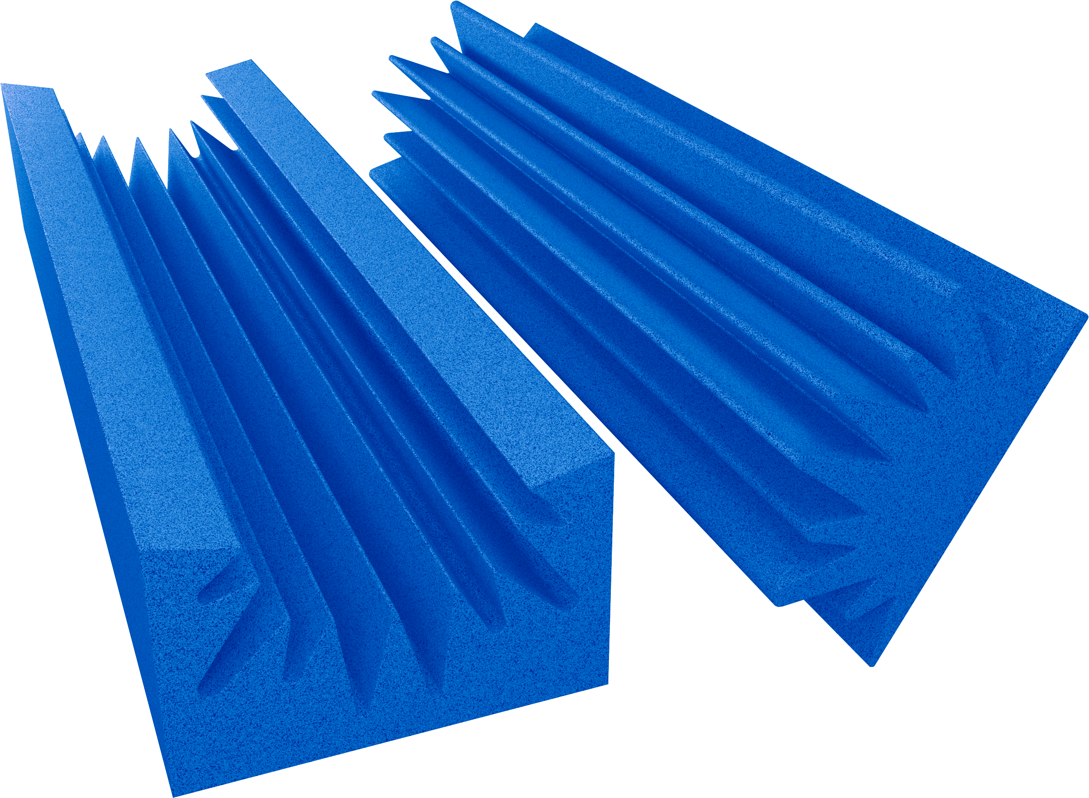 Broadband Acoustic Foam Absorbers