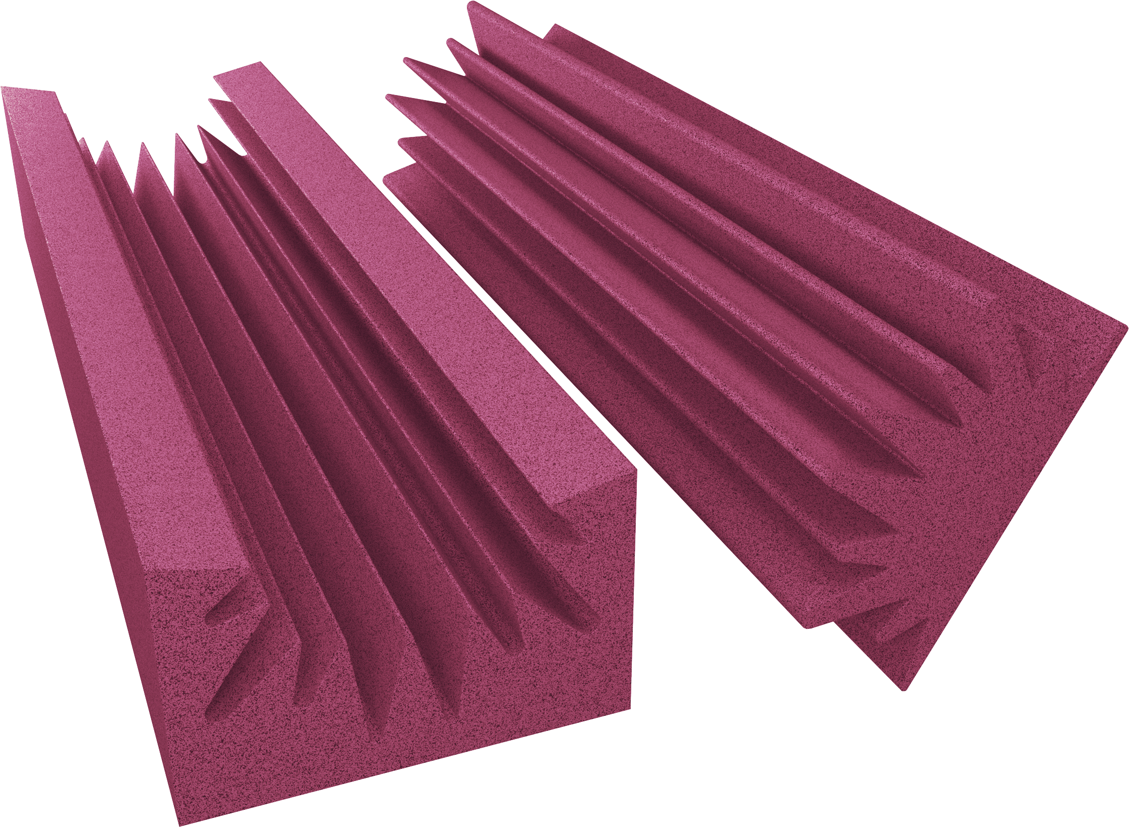 Broadband Acoustic Foam Absorbers