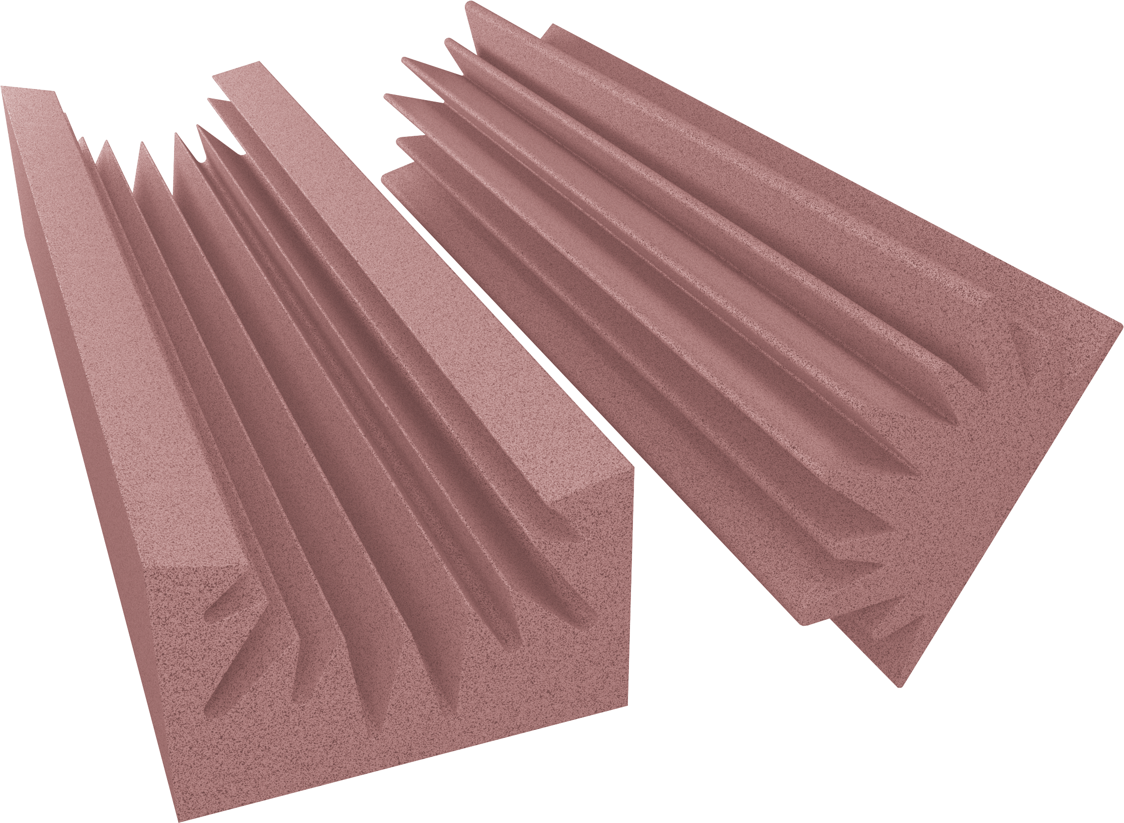Broadband Acoustic Foam Absorbers