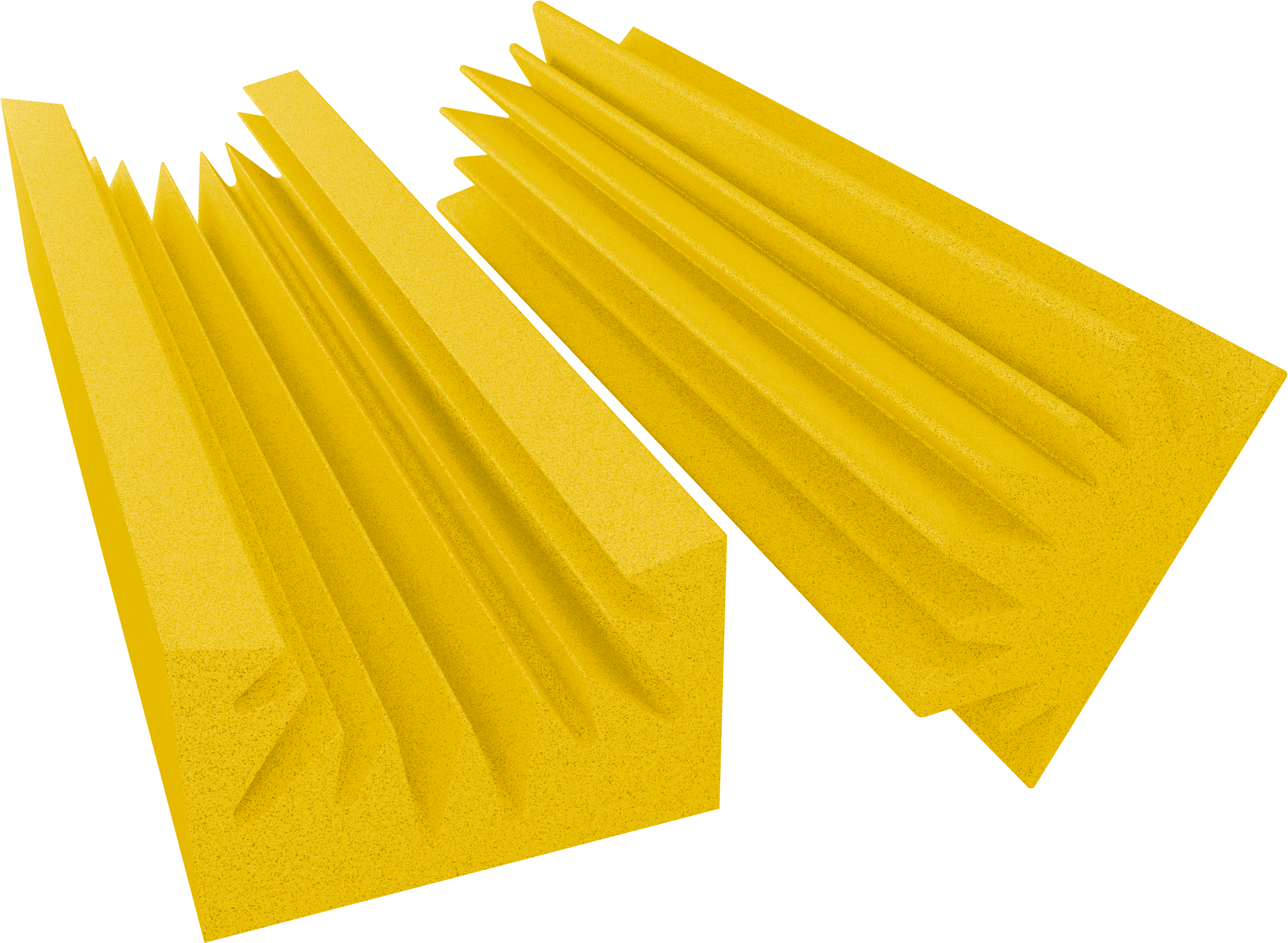 Broadband Acoustic Foam Absorbers