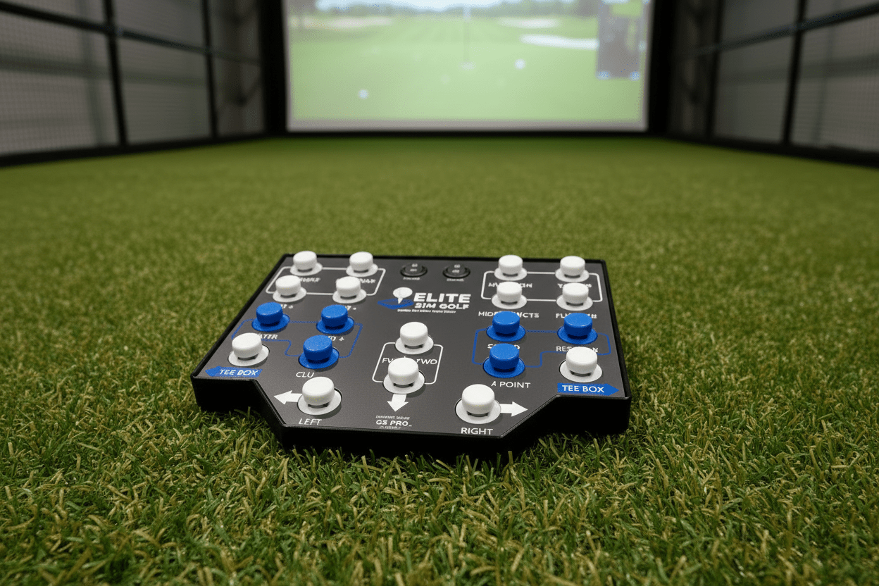 Elite 3 GSPro Wireless Controller (Elite Sim Golf Edition) by Club Keyboard