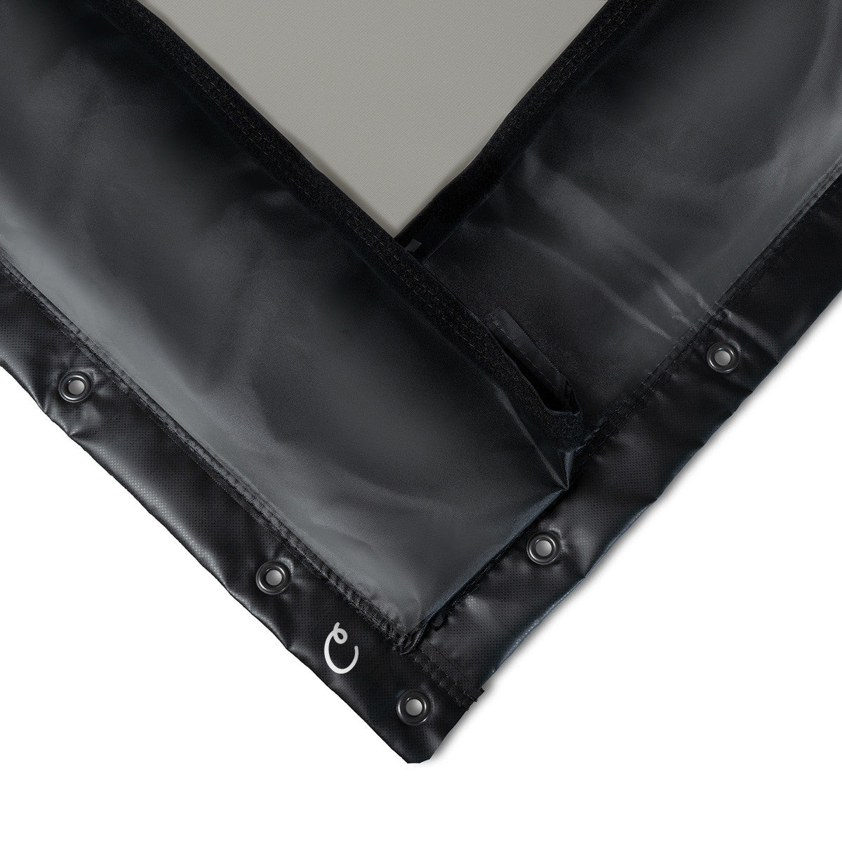 Carl’s Place High-Contrast Gray Golf Impact Screen | Premium Clarity & Image Contrast