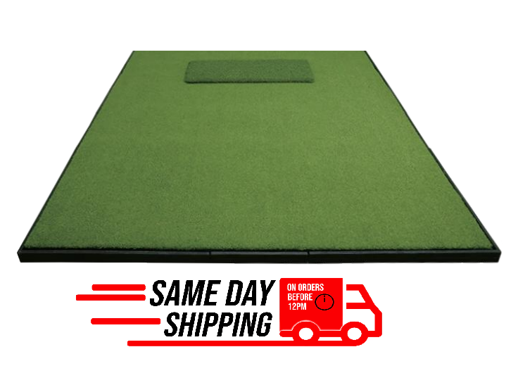 Elite Pro Tee 5'x5' Hitting Mat w/ Removeable Hitting Strip