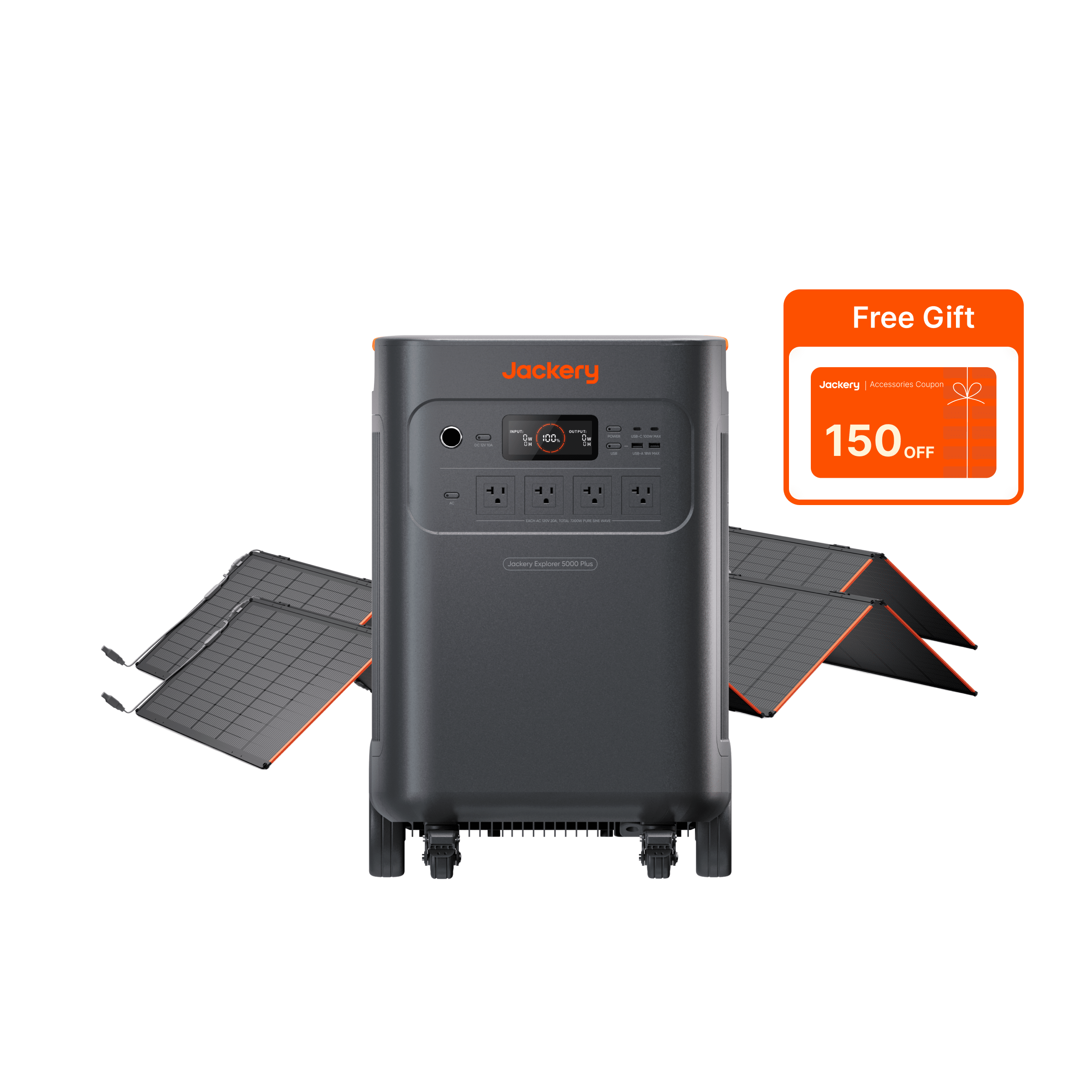 Jackery Solar Generator 5000 Plus