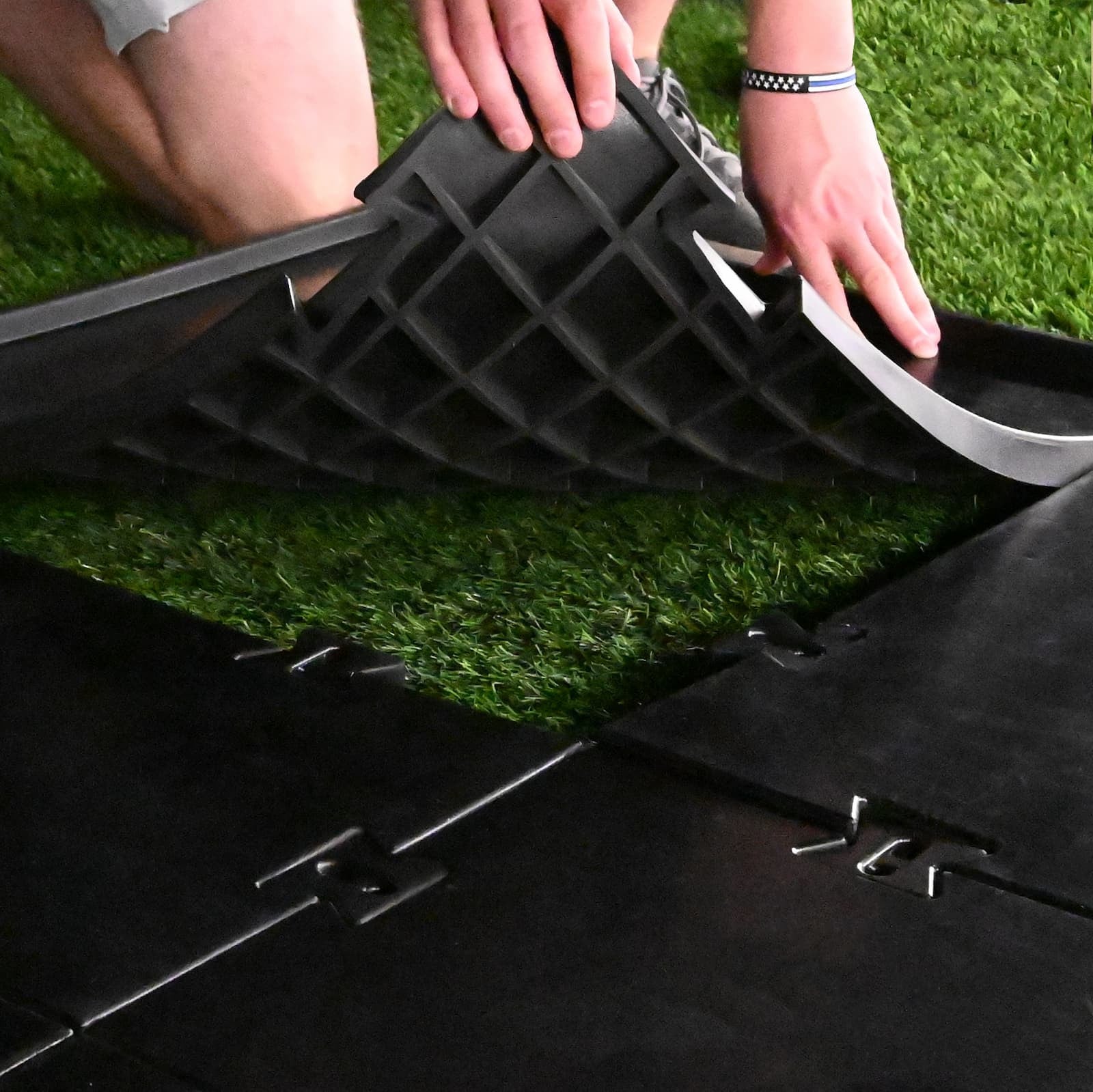 Carl’s HotShot™ Golf Mat Base | Premium Hitting Base for Realistic Golf Simulator Setup